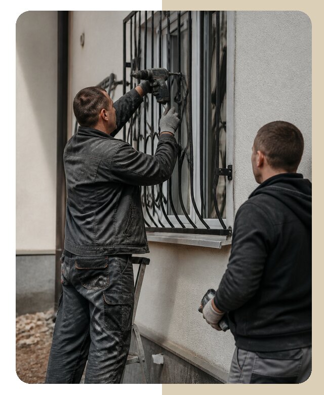 Установка наружных решеток в Киселёвске от 5038 р. | ДвериЛегко-Кис